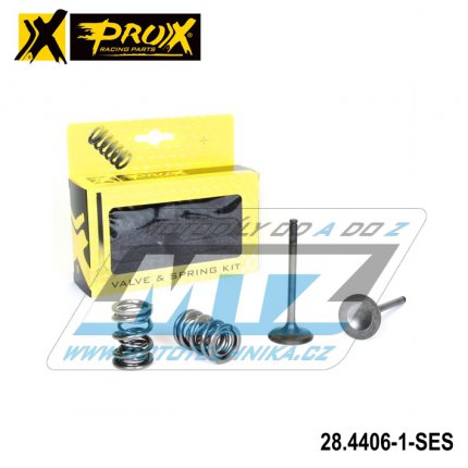 Ventily výfukové nerezové Kawasaki KXF450 / 06-08 + KFX450R / 08-14 (sada 2ventily + 2pružiny)