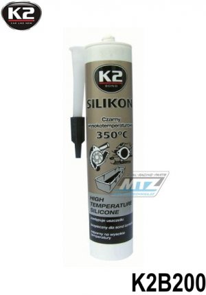 Silikon tsnc na motory BLACK (ern vysokoteplotn silikon +350C) - balen 300g