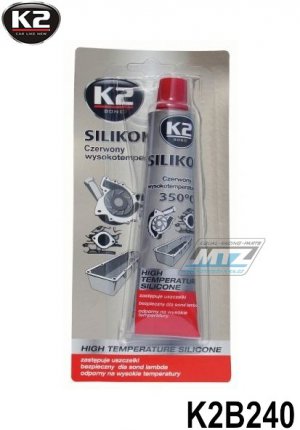 Silikon těsnící na motory RED (červený vysokoteplotní silikon +350°C) - balení 85g