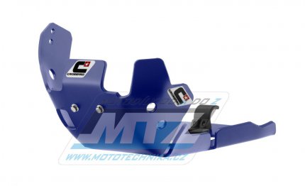 Kryt pod motor plastov DTC Engine Guard - Rieju MR250+MR300 / 26 - barva modr