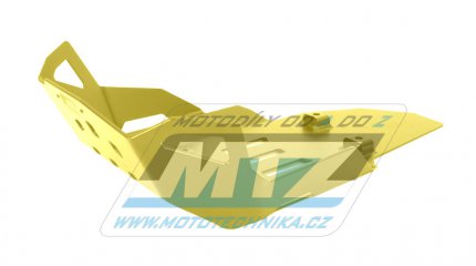 Kryt pod motor hliníkový Dual Sport - BMW F800GS / 07-16 + F800GS Adventure / 12-18  - barva žlutá