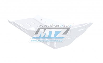 Kryt pod motor hliníkový Dual Sport -  KTM 990 LC8 Supermoto T / 11-13 - barva bílá