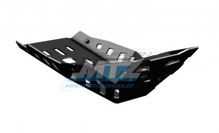 Kryt pod motor hliníkový Dual Sport -  KTM 990 LC8 Supermoto T / 11-13 - barva černá