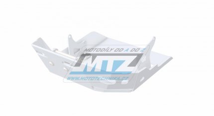 Kryt pod motor hliníkový Dual Sport - KTM 125 Duke / 11-16 + 200 Duke / 12-17 - barva stříbrná Ice Polished