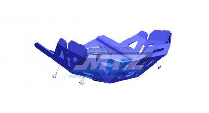 Kryt pod motor hliníkový Dual Sport - Yamaha XTZ700 Tenere / 20-21 (pouze Euro 4!) - barva modrá