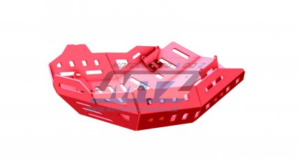 Kryt pod motor hliníkový Dual Sport - Honda NC700X / 12-17 + NC750X / 14-20 - (není určeno pro verze s dvojitou spojkou!) - barva červená