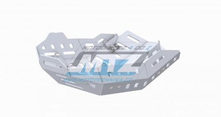 Kryt pod motor hliníkový Dual Sport - Honda NC700X / 12-17 + NC750X / 14-20 - (není určeno pro verze s dvojitou spojkou!) - barva stříbrná Ice Polished