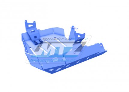 Kryt pod motor hliníkový Dual Sport - Yamaha Tracer 9 GT+ / 23-24 + Tracer 900 / 21-23 - barva modrá