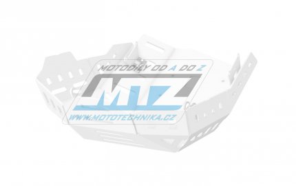 Kryt pod motor hliníkový Dual Sport - Honda NC750X / 21-25 - (není určeno pro verze s dvojitou spojkou!) - barva bílá
