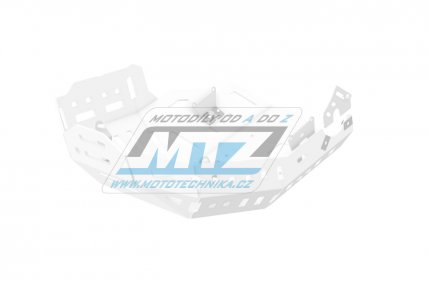 Kryt pod motor hliníkový Dual Sport - Honda NC750X DCT / 21-25 - barva bílá