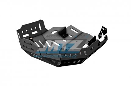 Kryt pod motor hliníkový Dual Sport - Honda NC750X DCT / 21-25 - barva černá
