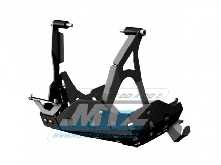 Kryt pod motor hliníkový Dual Sport - Ducati DesertX 937 / 22-24 - barva černá
