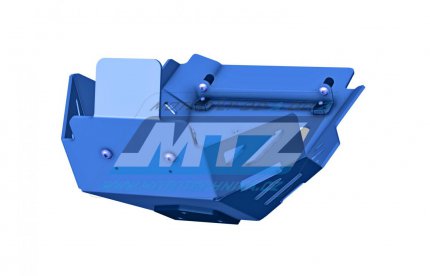Kryt pod motor hlinkov Dual Sport - KTM 690 Enduro R / 19-25 + Husqvarna 701 Enduro / 22-25 + Gas-Gas ES700 / 22-25 - barva modr