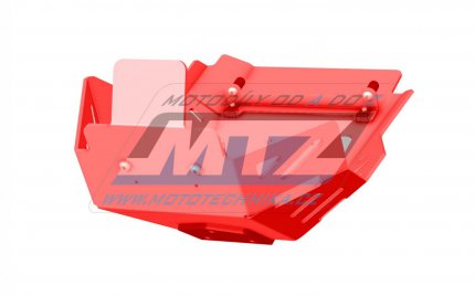 Kryt pod motor hlinkov Dual Sport - KTM 690 Enduro R / 19-25 + Husqvarna 701 Enduro / 22-25 + Gas-Gas ES700 / 22-25 - barva erven
