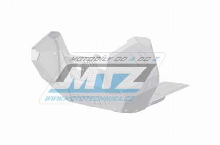 Kryt pod motor hlinkov Dual Sport -  Husqvarna Norden 901 Expedition / 23-24 - barva stbrn (Ice Polished)