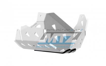Kryt pod motor hliníkový - Kawasaki KLE650 Versys / 21-24 - barva stříbrná (Ice polished)
