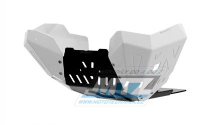Kryt pod motor hlinkov - CF Moto 800MTX / 25 + MTX800 - barva stbrn (Ice polished)