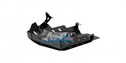 Kryt pod motor hliníkový Dual Sport -  Suzuki DL1000 V-Strom / 17-19 - barva černá