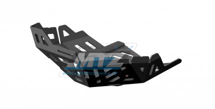 Kryt pod motor hlinkov Dual Sport - Yamaha XTZ700 Tenere / 21-25 + XTZ700 Tenere Rally Edition + XTZ700 Tenere World Raid (pouze Euro 5!) - barva ern