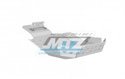 Kryt pod motor hlinkov Dual Sport - BMW F750GS+F850GS+F850GS Adventure / 21-22 + F800GS / 24 + F900GS / 25 - barva stbrn (Ice Polished)