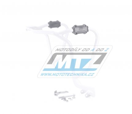 Padací rám Dual Sport Crash Bar - Suzuki DL250 V-Strom / 18-23 - barva bílá