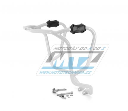 Padací rám Dual Sport Crash Bar - Suzuki DL250 V-Strom / 18-23 - barva stříbrná