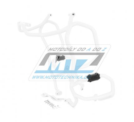 Padací rám Dual Sport Crash Bar - BMW R1200GS Adventure / 14-18 - barva bílá