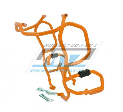 Padací rám Dual Sport Crash Bar - BMW R1200GS Adventure / 14-18 - barva oranžová
