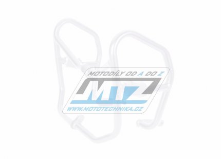 Padací rám Dual Sport Crash Bar - BMW F650GS / 99-04 - barva bílá