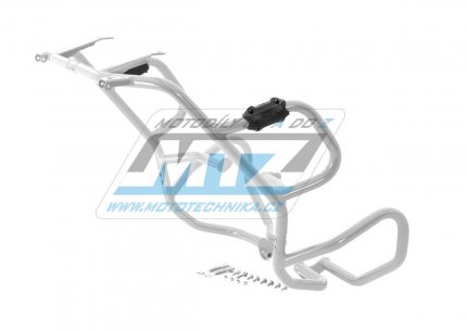 Padací rám Dual Sport Crash Bar - BMW R1200GS Adventure / 08-09 - barva stříbrná