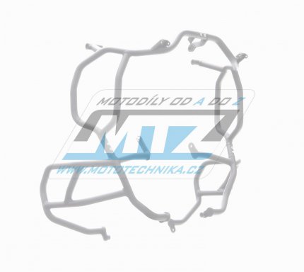 Padac rm Dual Sport Crash Bar - BMW R1200GS Adventure / 19-24 - barva stbrn Ice Polished