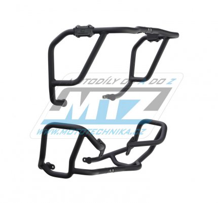 Padací rám Dual Sport Crash Bar - kompletní (horní+spodní) - Husqvarna Norden 901 / 22-24 - barva černá