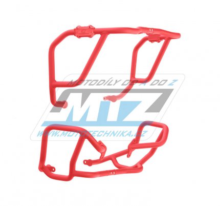 Padac rm Dual Sport Crash Bar - kompletn (horn+spodn) - Husqvarna Norden 901 / 22-24 - barva erven