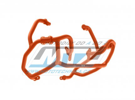 Padací rám Dual Sport Crash Bar - KTM 790 Adventure + 890 Adventure / 23 - barva oranžová