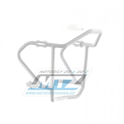 Padací rám Dual Sport Crash Bar horní - BMW F900GS / 25 - barva stříbrná (Ice Polished)
