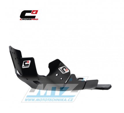 Kryt pod motor plastov DTC Engine Guard - TM EN250+MX250 / 22-25 + EN300+MX300 / 22-25 - barva ern