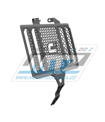 Kryty chladičů ocelové Dual Sport - Honda NC750X / 16-25 + NC750X DCT / 16-25 - barva černá