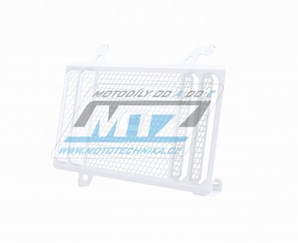 Kryty chladičů ocelové Dual Sport - Suzuki DL1050 V-Strom / 20-24 - barva bílá