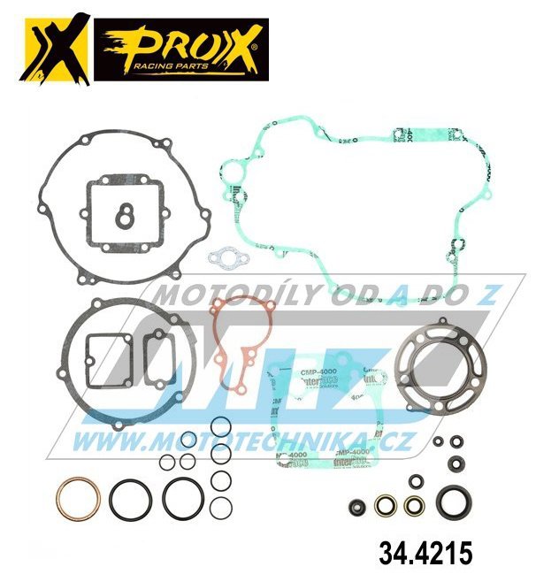 Těsnění kompletní motor (včetně gufer motoru) Kawasaki KX125 / 95-97