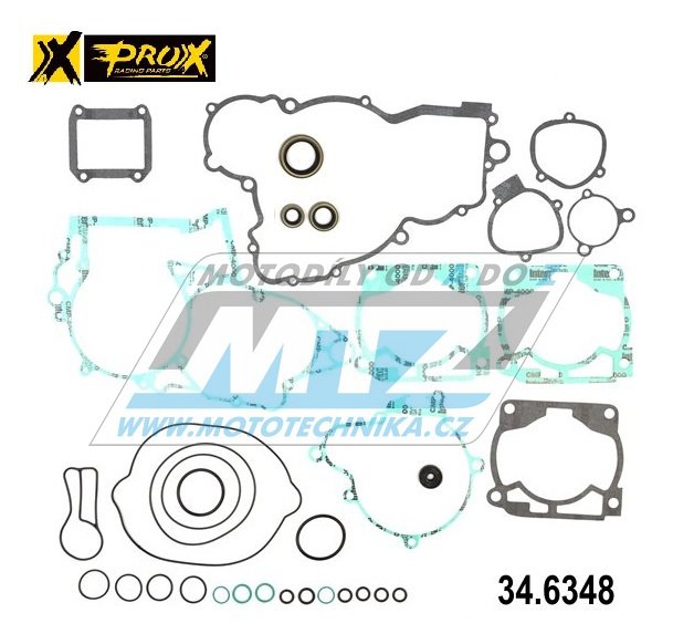Těsnění kompletní motor (včetně gufer motoru) KTM 300EXC / 08-16 + Husqvarna TE300 / 14-16 + Husaberg TE300 / 11-14