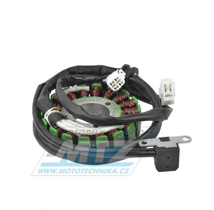 Stator generátoru (alternátor) se snímačem otáček - Suzuki LTZ400 Quadsport / 03-12 + Kawasaki KSF400+KFX400 / 03-06 + Artic Cat DVX400