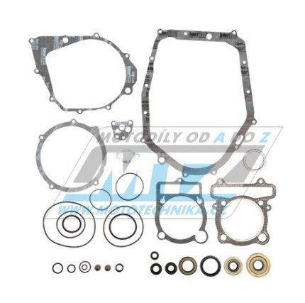 Těsnění kompletní motor (včetně gufer motoru) Yamaha YFM350 Warrior / 87-04 + YFM350R Raptor / 05-13