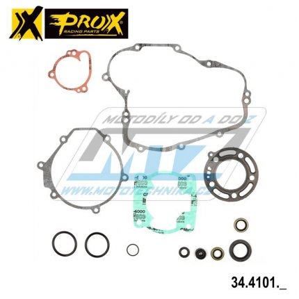 Těsnění kompletní motor (včetně gufer motoru) Kawasaki KX80 / 91-97