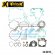 Těsnění kompletní motor (včetně gufer motoru) KTM 125SX+125EXC / 98-01