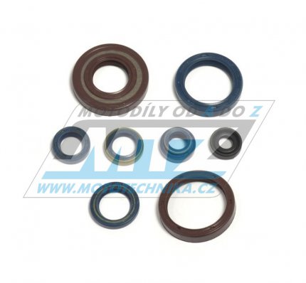 Gufera sada (simerinky cel motor) Husqvarna CR125 + WR125 + WRE125 / 97-13 (8 ks)
