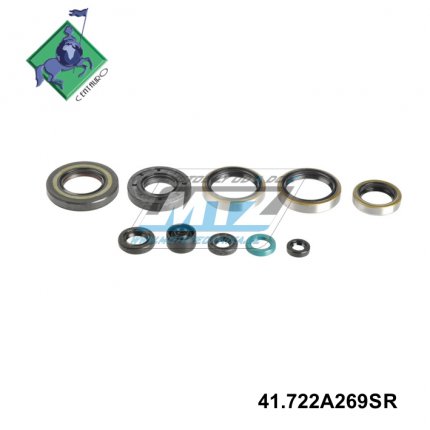 Gufera sada (simerinky cel motor) Kawasaki KX250 / 05-08 (10 ks)