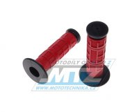 Rukojeti/Gripy Offroad MX8 (120mm) - červené