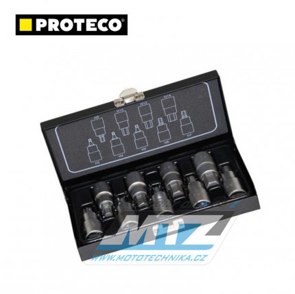 Sada hlavic Gola 1/2" imbus zástrčné - Proteco