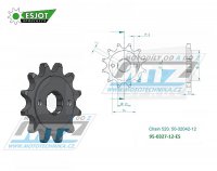 Kolečko řetězové (pastorek) 0327-12zubů ESJOT 50-32042-12 - Honda CRM125 + NSR125R + VT125C Shadow + XL125V Varadero + CRF150F + CRF230F + XR250R + CBX250H + XR250L + NSR125R + Kymco 50MXer + 50MXU
