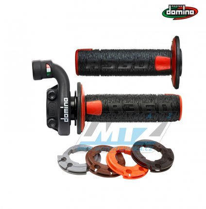 Rychlopal (kompletn plynov rukoje) 4takt originl Domino vetn rukojet (KTM SXF / 16-25 + EXCF / 17-25 + Husqvarna FC / 16-25 + FE / 17-25 + Gas-Gas)
